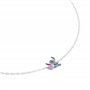 Disney Bracelet point et cœur en argent sterling A900143SL-9.PH