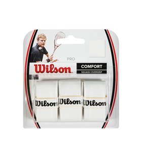 WILSON Pro OVERGRIP Squash WH Adulte Unisexe
