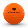 Wilson Golf Dx 12 Balle de golf-Homme-Orange (Orange Fluo)-Taille unique