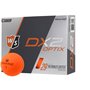 Wilson Golf Dx 12 Balle de golf-Homme-Orange (Orange Fluo)-Taille unique
