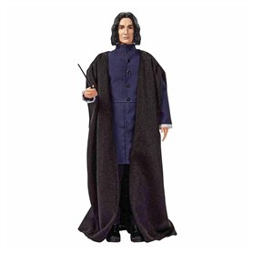 HARRY POTTER poupée articulée Severus Rogue avec Un Costume en Tissu et sa Baguette Magique