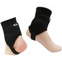 Sunbird Paire de protège-chevilles double face pour football et football Noir Grande taille