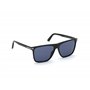 Tom Ford Lunettes de Soleil FLETCHER FT 0832 Shiny Black/Blue 57/15/145 homme