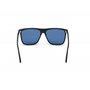 Tom Ford Lunettes de Soleil FLETCHER FT 0832 Shiny Black/Blue 57/15/145 homme