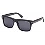 Tom Ford Lunettes de Soleil BUCKEY-02 FT 0906-N Shiny Black/Grey 56/17/145 homme