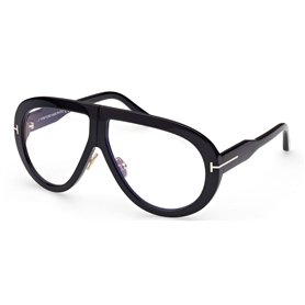 Tom Ford Lunettes de Soleil TROY FT 0836 BLACK GOLD/UVA UVB TRANSPARENT 61/10/140 Unisex