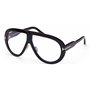 Tom Ford Lunettes de Soleil TROY FT 0836 BLACK GOLD/UVA UVB TRANSPARENT 61/10/140 Unisex