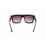 Tom Ford Lunettes de Soleil FAUSTO FT 0711 DARK HAVANA/LIGHT BROWN SHADED 53/20/145 unisexe