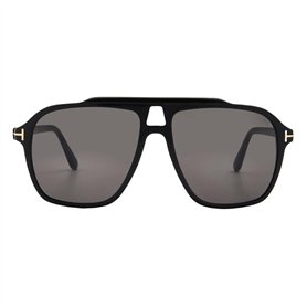 Tom Ford Autari Smoke Navigator FT1209 01A 56 Lunettes de soleil pour homme