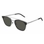 Saint Laurent Lunettes de Soleil SL 28 METAL Silver Black/Grey 61/17/145 unisexe