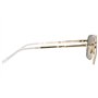 Montblanc Sport Mb0278s-002 56 Sunglass Man Metal Lunettes de Soleil, Doré/Vert