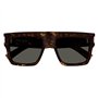 Saint Laurent Lunettes de Soleil Homme Ecaille de Tortue Forme Rectangulaire