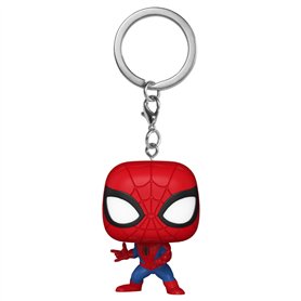Funko Pop! Keychain: Marvel NC - Spider-Man - Marvel Comics - Mini-Figurine en Vinyle à Collectionner Porte-clés Fantaisie - Cad