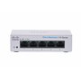 Cisco Business CBS110-5T-D Commutateur Non géré 5 Ports GE Bureau Ext PS Protection à Vie limitée (CBS110-5T-D)