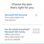 Microsoft 365 Personal | Office 365 apps | 1 user | 1 year subscription | PC/Mac, Tablet and phone | multilingual | box