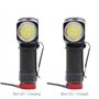 PNI Lampe Frontale LED Adventure F75 avec led 6W, 600 lm, en aluminium, avec batterie et chargeur magnétique avec USB