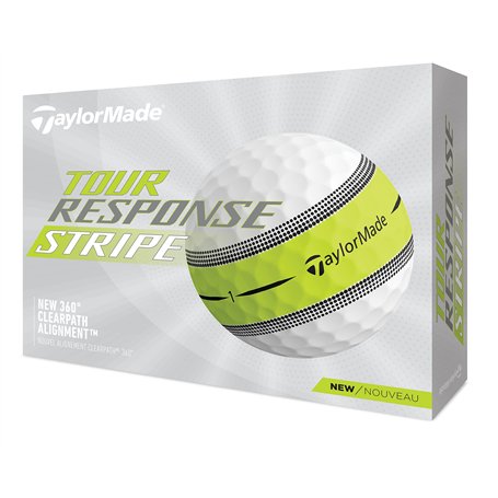 TaylorMade Balle de Golf Unisexe Tour Response Stripe