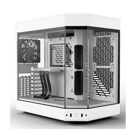 Boitier PC Moyen Tour HYTE Y60 (Blanc/Blanc)