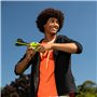 Nerf Vortex Elite Adulte Unisexe, Vert et Gris, Unique