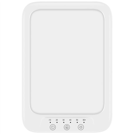 Lampe de Luminothérapie 27000-32000 Lux Lampe à lumière du jour LED sans UV Réglable 3 Intensités pour la photothérapie SAD en c