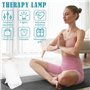 Lampe de Luminothérapie 27000-32000 Lux Lampe à lumière du jour LED sans UV Réglable 3 Intensités pour la photothérapie SAD en c