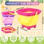 seau à sable pliable pour enfants