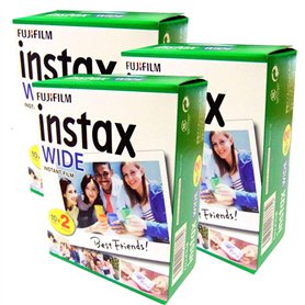 Fujifilm Film Photo instantané 60 pour Appareil Photo Instax Wide 210 200 100 300