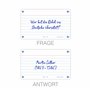 Oxford Flash 2.0 - 80 Fiches Bristol Flash Cards 7,5 x 12,5 cm Ligné Cadre Blanc
