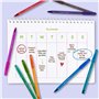 Paper Mate InkJoy 100ST stylos bille | pointe moyenne (1,0 mm) | couleurs assorties | lot de 5