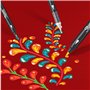 SHARPIE Feutres acrylique | Pointe pinceau | Feutres de coloriage adulte idéal pour coloriage mystère, dessiner, etc. | Encre an