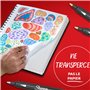 SHARPIE Feutres acrylique | Couleurs Minérales | Pointe ogive | Feutres de coloriage adulte idéal pour coloriage mystère, dessin