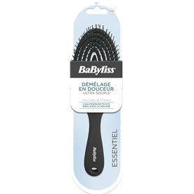 BaByliss - Brosse 3D - Démêlage en douceur - 2 hauteurs de picots - Idéal douche - Tous types de cheveux - Soft touch - Gamme Es