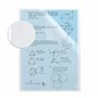 OXFORD Sachet de 10 Pochettes-Coin On The Go A4 Polypro Lisse Epaisseur 12/100ème Incolore