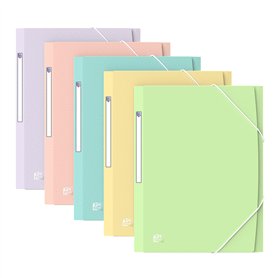 Oxford Urban Lot de 5 chemises A4+ en plastique