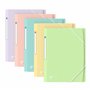 Oxford Urban Lot de 5 chemises A4+ en plastique