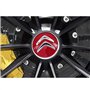 Leenax Enterprises 4 Pièces Auto ABS Cache moyeux, pour Citroen Picasso Aircross Grand C5 Wagon (60MM) Capuchons Centre Roue Ant