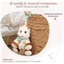 Sophie la Girafe - Peluche Musicale avec Boite à Musique 20 cm, 010338, Multicolore