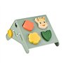 Sophie la Girafe - Coffret Éducatif 2-en-1 : Boulier Balancier et Boîte à Formes - Jeux de Motricité Fine pour Bébé