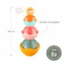 Sophie la Girafe - Jeu d'Empilage 6 Bols Colorés - Jouet Éducatif pour Bébé - Développe la Motricité et la Logique - 30 cm