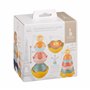 Sophie la Girafe - Jeu d'Empilage 6 Bols Colorés - Jouet Éducatif pour Bébé - Développe la Motricité et la Logique - 30 cm