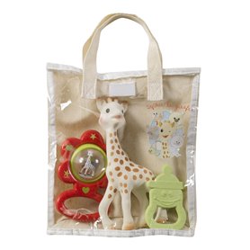 Sophie la Girafe Sophie la Girafe - Fresh Touch - Anneau de Dentition - Sac Cadeau - Modèle Aléatoire