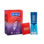 Durex - Lot de Préservatifs et Lubrifiant - Feeling Extra x16 - Gel Lubrifiant Sensitive 50ml