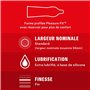 Durex - Lot de Préservatifs et Lubrifiant - Feeling Extra x16 - Gel Lubrifiant Sensitive 50ml