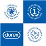Durex - Lot de Préservatifs et Lubrifiant - Feeling Extra x16 - Gel Lubrifiant Sensitive 50ml
