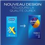 Durex - Lot de Préservatifs et Lubrifiant - 1 Boîte de Préservatifs Confort XXL x10 - Gel Lubrifiant Sensitive 50ml (Comfort XXL