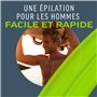 Veet Men - Lot de 1 Kit d'Epilation Parties Intimes - Crème Dépilatoire 100 ml et Baume de Soin 50 ml - 1 Crème Dépilatoire Peau