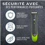 Veet Men Total ProTM* Tondeuse Intime Pour Homme - Rasoir électrique Multi-Usage pour Aine, Barbe et Corps – Chargeur USB – 100%