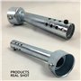 Silencieux D'échappement De Moto Universel 48mm Réglable DB Silencieux Modifié Bouche Ronde Noyau Tuning Tube Son Tueur