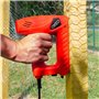 Agrafeuse cloueuse électrique 220-240V~ 50Hz 1000 agrafes et 500clous - pour les Projets de Bricolage en Ameublement, Menuiserie