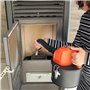 Aspirateur à cendres - Moteur 800W - Capacité 4L - spéciale poêle à granulés pellet - embouts pour nettoyage des recoins